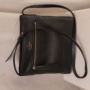 Kate Spade Black Leather Crossbody